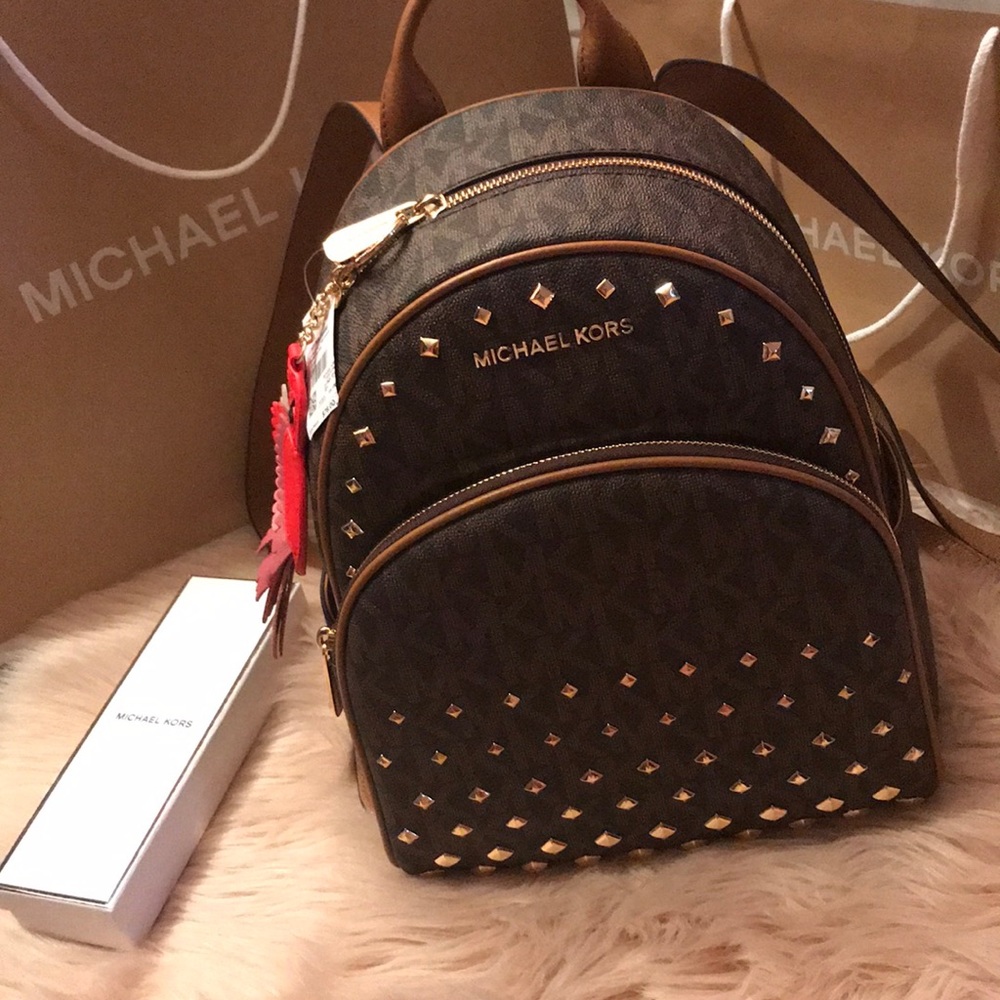 MK Md Abbey Studded Backpack